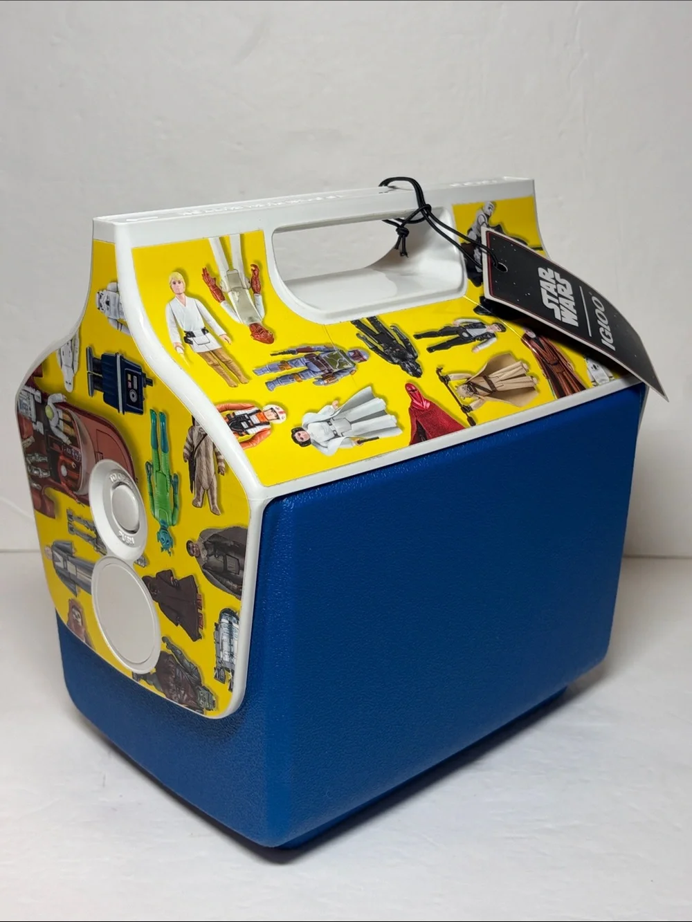 Star Wars Mini Toy Box Cooler 6 Can Igloo Playmate NWT
